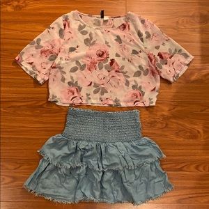 Floral blouse by H&M